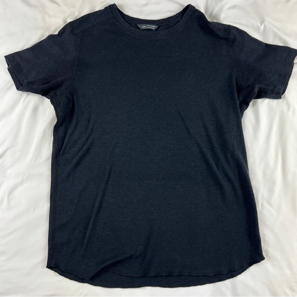 Wings + Horns Charcoal Short Sleeve Tee